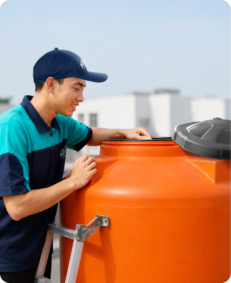 Layanan Cuci Toren KliknClean